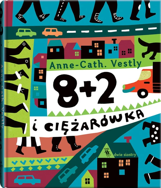 Okładka książki 8 +2 i ciężarówka
