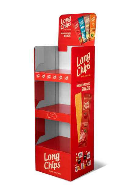 Chipsy Long Chips Ogórkowe 75g - Chrupkie Ziemniaczane