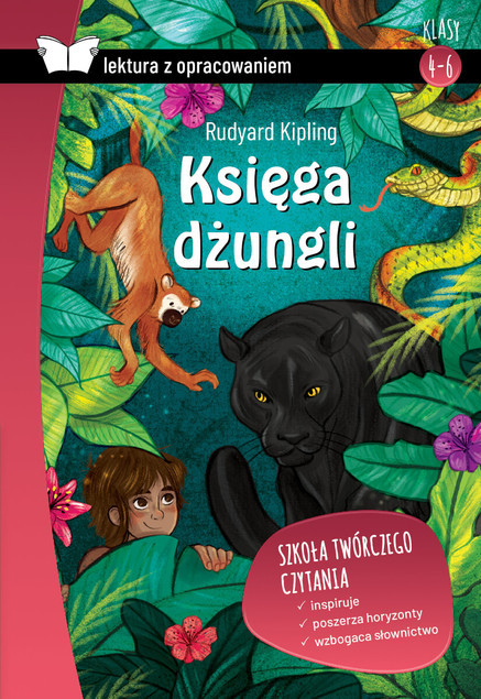 Księga Dżungli Rudyard Kipling Lektura z Opracowaniem SBM