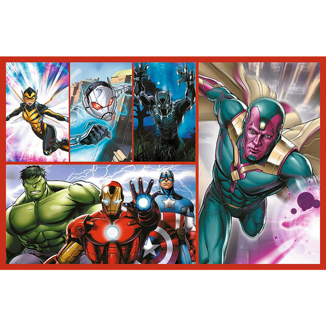 Puzzle Avengers Zostań bohaterem Trefl 34439 + 2x70 elementów