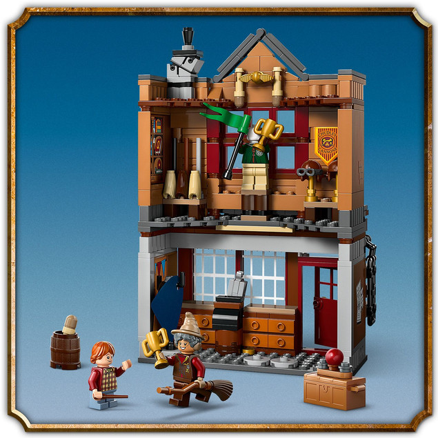 LEGO Harry Potter 76452 - Markowy sprzęt do quidditcha i lodziarnia