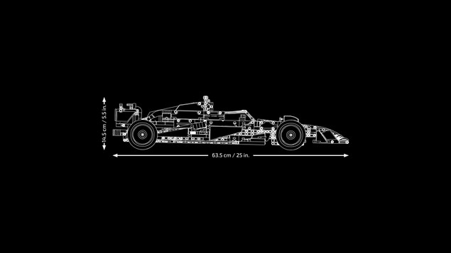LEGO Technic Bolid F1 Oracle Red Bull Racing RB20 42206