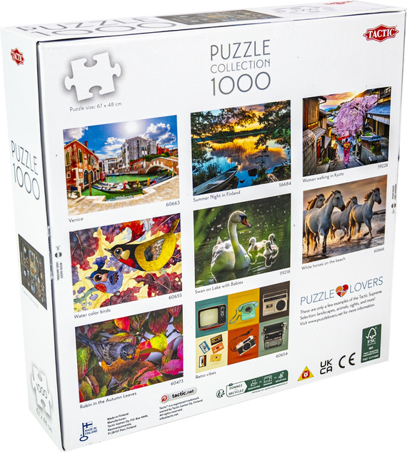Tactic Puzzle 1000 "Captain's belongings" - Ekwipunek Kapitana