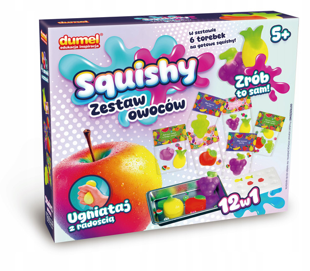 Zestaw kreatywny Dumel do tworzenia squishy owoców