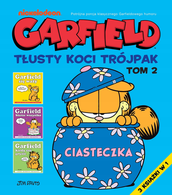 Garfield: Tłusty Koci Trójpak Tom 2 | Komiksy Jim Davis