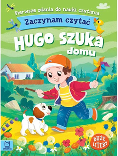 Zaczynam Czytać Duże Litery Nauka Czytania Hugo Szuka Domu 4+ Aksjomat 3709