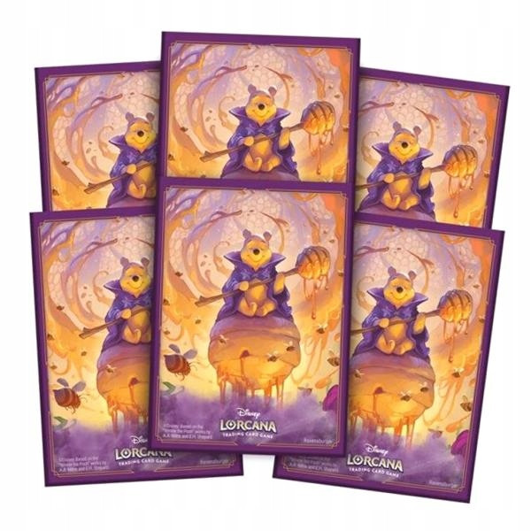 Disney Lorcana Azurite Sea Koszulki na karty Winnie the Pooh