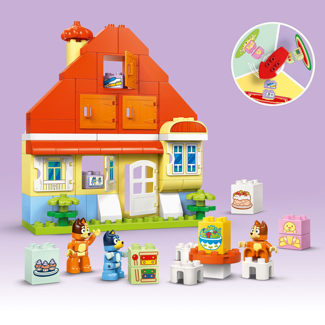 LEGO DUPLO 10459 Dom rodzinny Blue z grą pamięciową