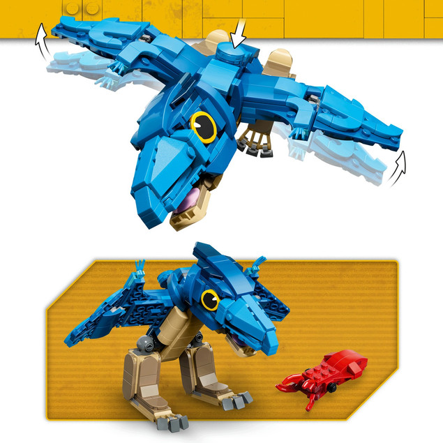 LEGO Jurassic World 77977 Dino Młode Pteranodon - Ruchoma Figurka