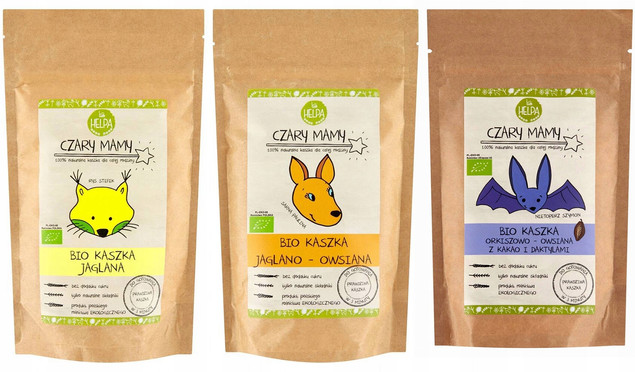 Zestaw Bio Kaszka Czary Mamy Helpa 6x200g