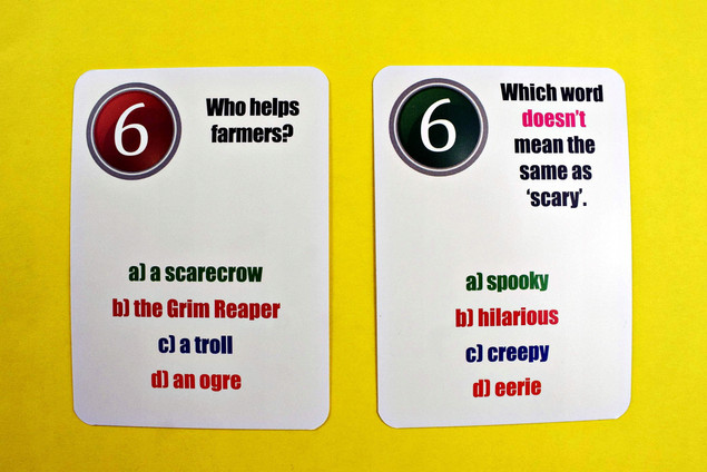 Fun Card English Halloween CREATIVO Praca zbiorowa