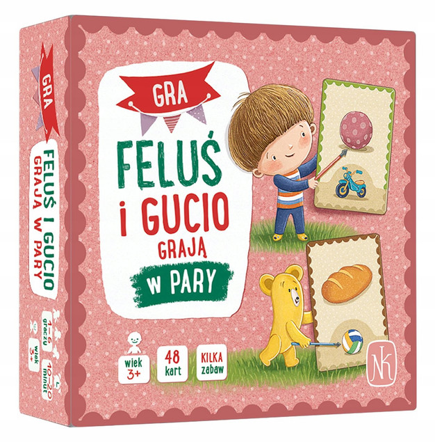 Feluś i Gucio grają w pary Nasza Księgarnia