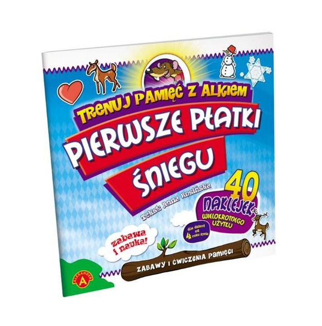 ALEXANDER, ZABAWKA EDUKACYJNA, PIERWSZE PŁATKI ŚNIEGU - TRENUJ PAMIĘĆ Z ALKIEM