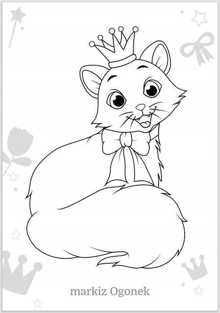 Maluszkowe malowanie. Kotki księżniczek