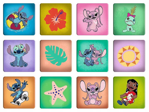 Puzzle 102 Układanka + Memos LILO I STITCH Disney Bajka Kosmita 3+ Trefl
