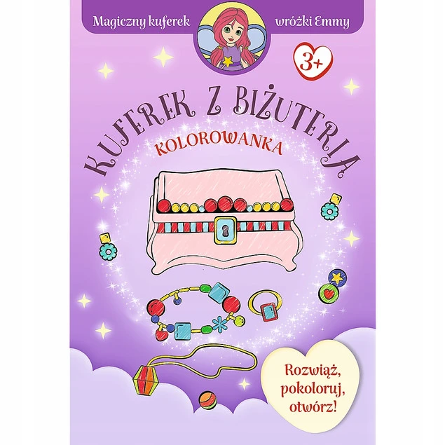Magiczny kuferek Emmy Kuferek z biżuterią