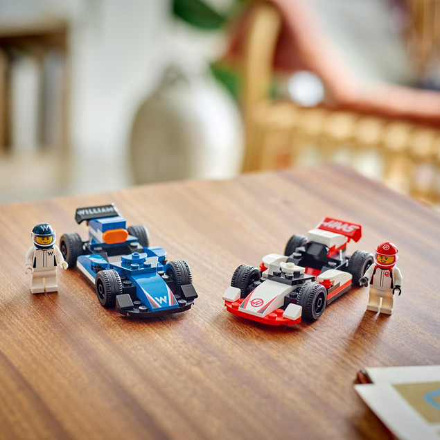LEGO City F1 Bolidy Williams Racing i Haas F1 60464
