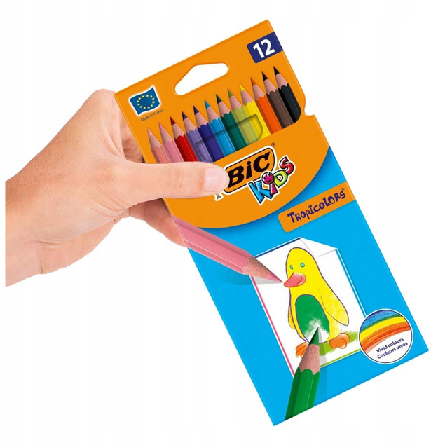 Kredki ołówkowe BIC Kids 12 szt.