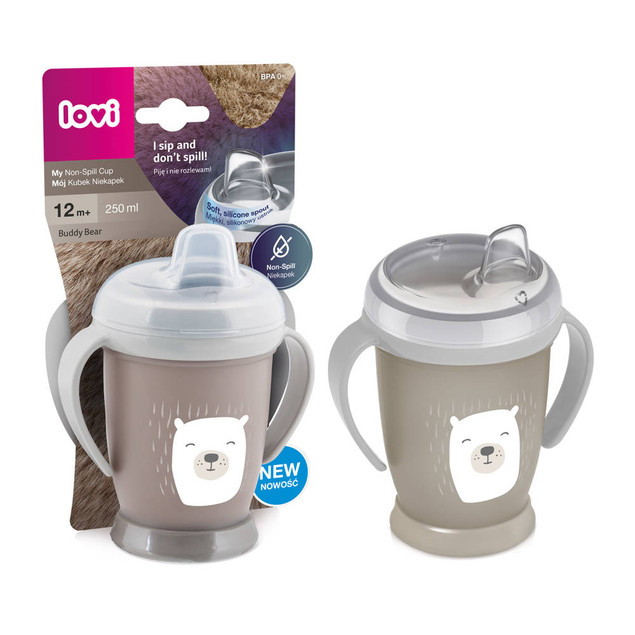 Kubek Niekapek LOVI Sippy Master 250 ml Buddy Bear