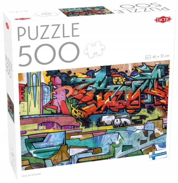 Puzzle 500 Tactic Sztuka Uliczna Graffiti