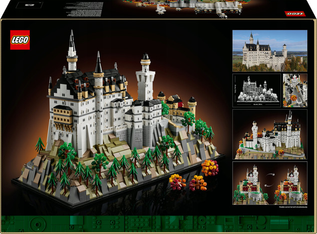 LEGO Architecture 21063 Zamek Neuschwanstein – Kolekcjonerski Model dla Dorosłych