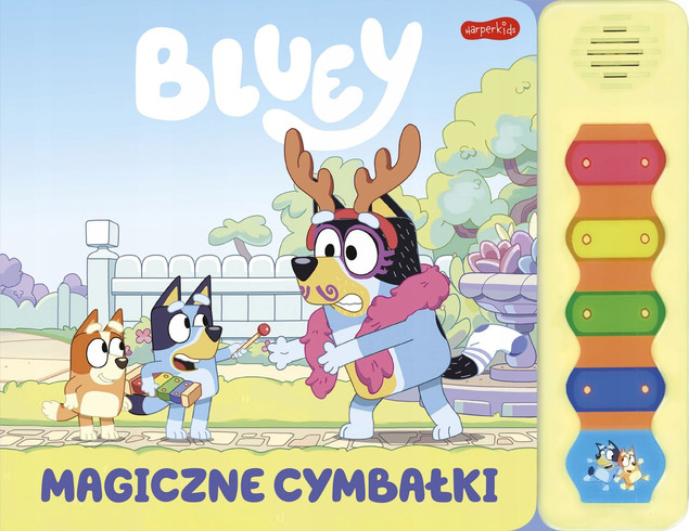 Bluey. Magiczne cymbałki. Książeczka z dźwiękami Praca zbiorowa