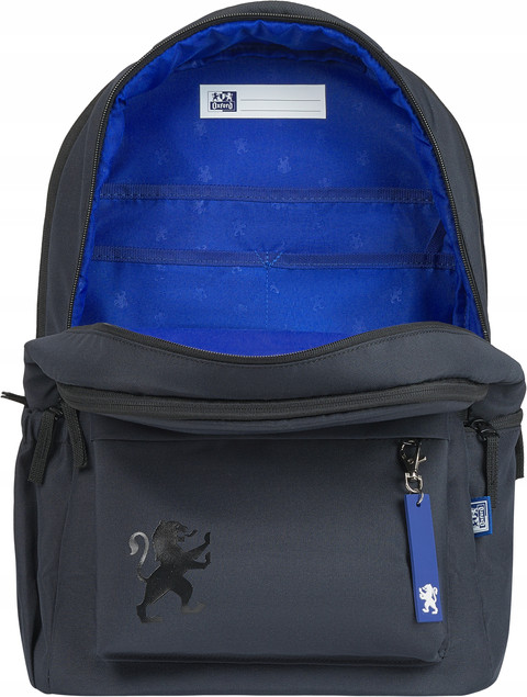 Plecak Szkolny Oxford Czarny 26 l Wielokomorowy na Laptopa A4 Wodoodporny