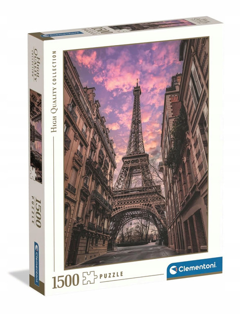 Puzzle 1500 el. Clementoni HQ "Paris Awakens" – Wysoka Jakość