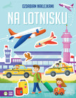 Na lotnisku. Ozdabiam naklejkami. Książka Zielona Sowa dla dzieci