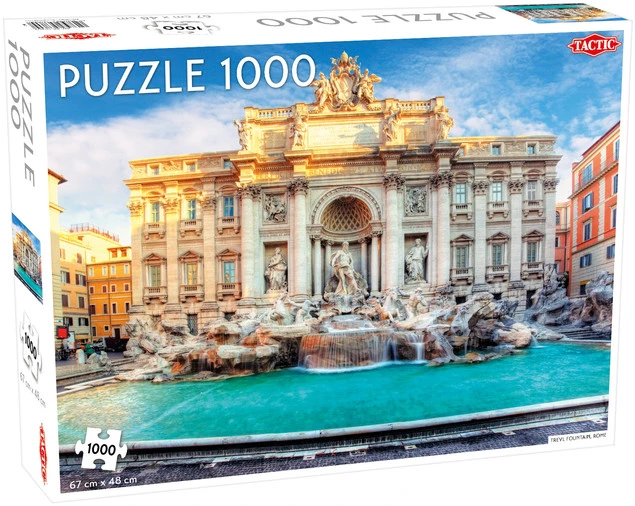 PUZZLE FONTANNA DI TREVI - RZYM 1000 elementów Tactic