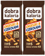 2x Zdrowy Fit Baton CZEKOLADA Orzeszki Bez Cukru Dobra Kaloria