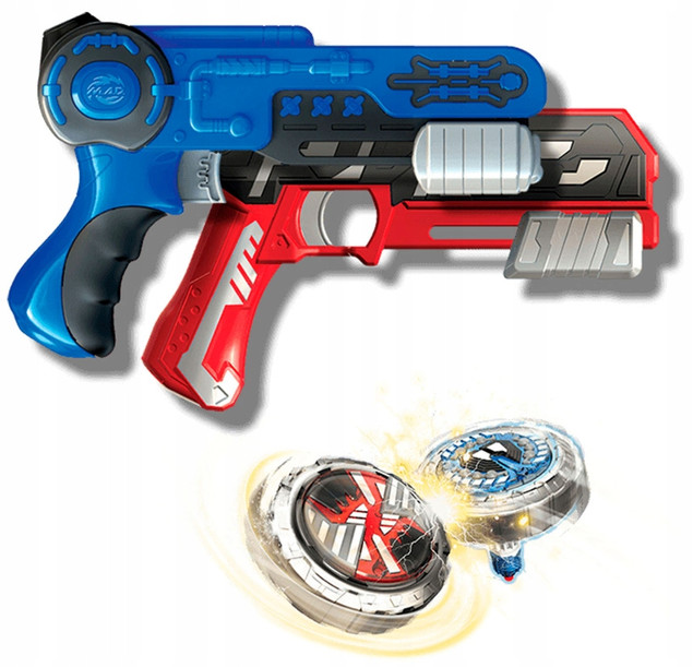 Wyrzutnia Silverlit Spinner M.A.D. Battle Edition Firestorm vs Mega Wave