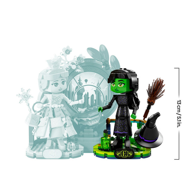 LEGO Wicked Zestaw: Figurki Elphaby i Glindy – 558 Elementów
