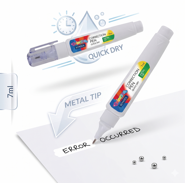 Korektor płynny Colorino 7ml