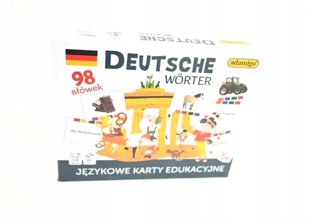 Deutsche Worter: Karty do Nauki Niemieckiego dla Dzieci (08049)