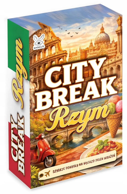 Gra planszowa City Break: Mini przewodnik po Rzymie Adar