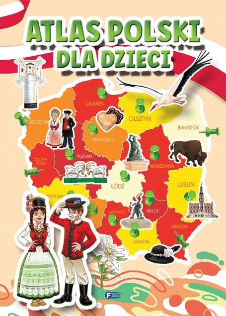 Atlas Polski dla dzieci Praca zbiorowa