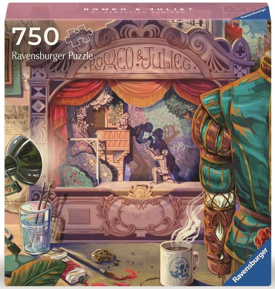 Ravensburger Puzzle Art & Soul: Romeo a Julie 750 elementow