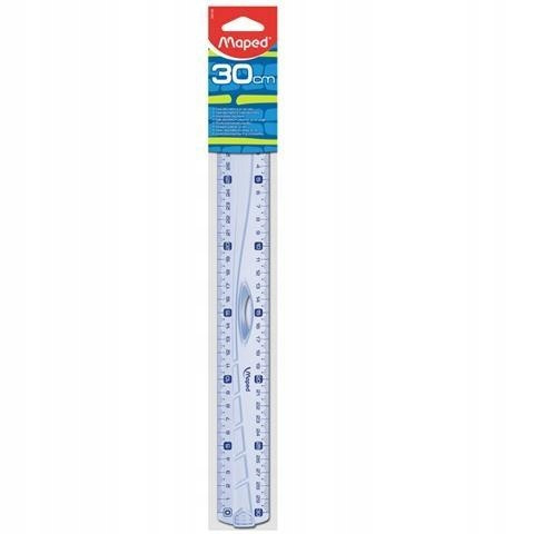 Linijka Dwustronna Szkolna Geometric 30cm Maped