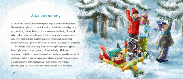 Zuzia na nartach | Anna Potyra | Skrzat