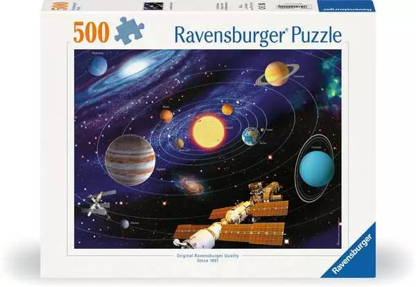 Puzzle 2D 500 Układ słoneczny