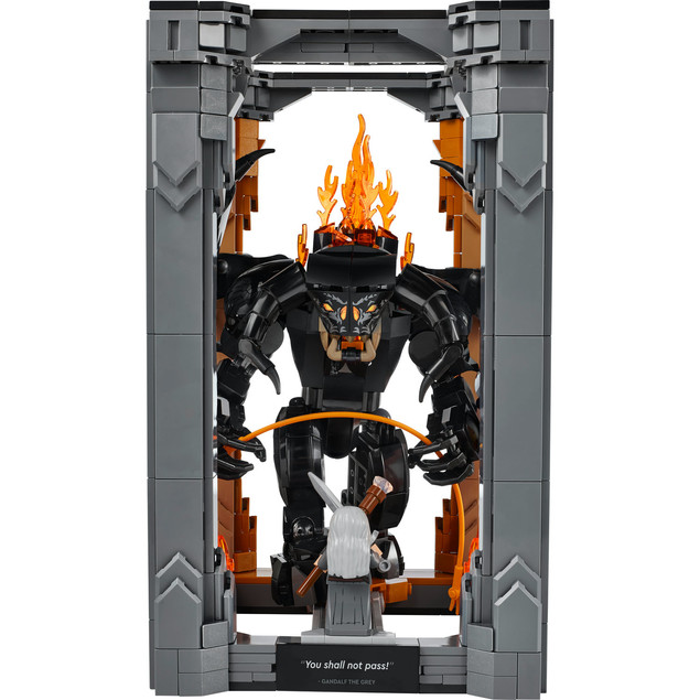 LEGO Icons Władca Pierścieni: Book Nook z Balrogiem 10367