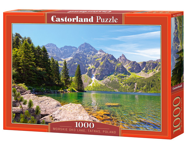 Puzzle 1000 Morskie Oko Tatry – Castorland