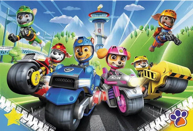 Puzzle 100 el. Psi Patrol – Moto Pieski (Trefl)