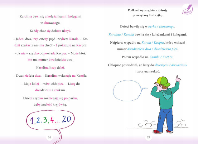 Czytanie Sylabami Zadania Dla Klas 1-3 Lucyna Kasjanowicz SBM