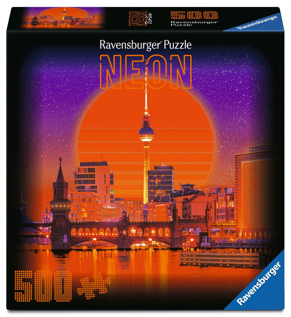 RAVENSBURGER Kolekcja Neonowa: Berlin 500 elementów