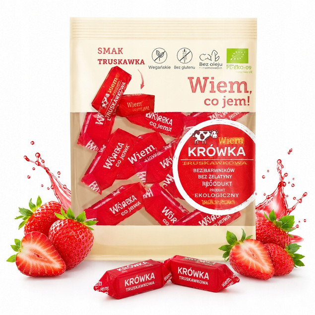 ME Gusto Super Krówka truskawkowa 150 g
