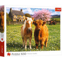 Puzzle Trefl 500 elementów Przyjaciele na farmie