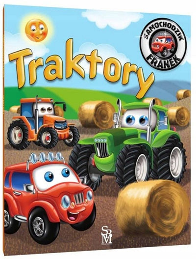 ZESTAW 8 Książeczke. Samochodzik Franek