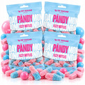 Żelki PANDY Guma Balonowa 50g x4 – Obniżona Zawartość Cukru, Błonnikowe